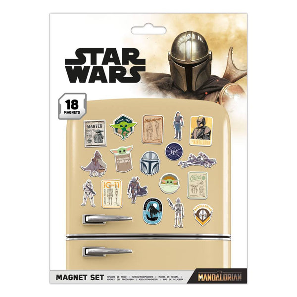 Star Wars: The Mandalorian set di magneti - Cacciatore di taglie 