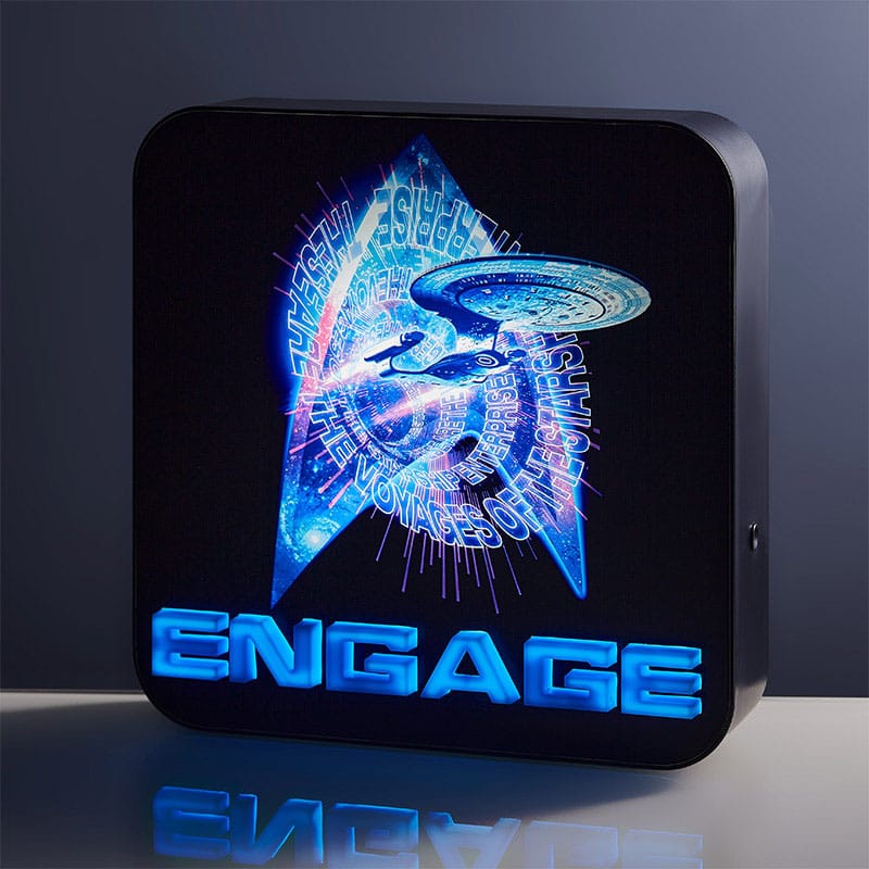 Candeeiro 3D de Star Trek - Envolver 