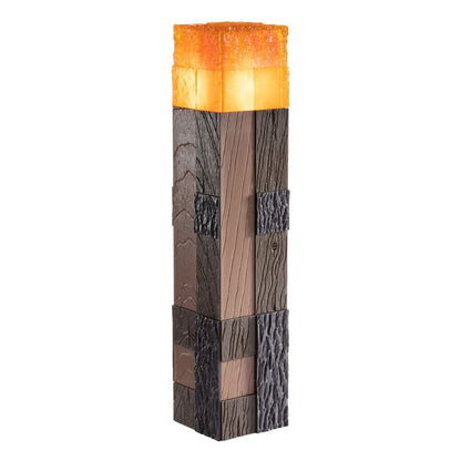 torche lumineuse replique collector minecraft noble collection