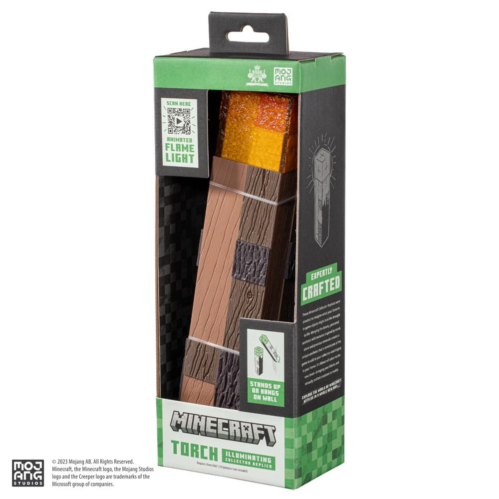 Réplique Minecraft - Torche Lumineuse