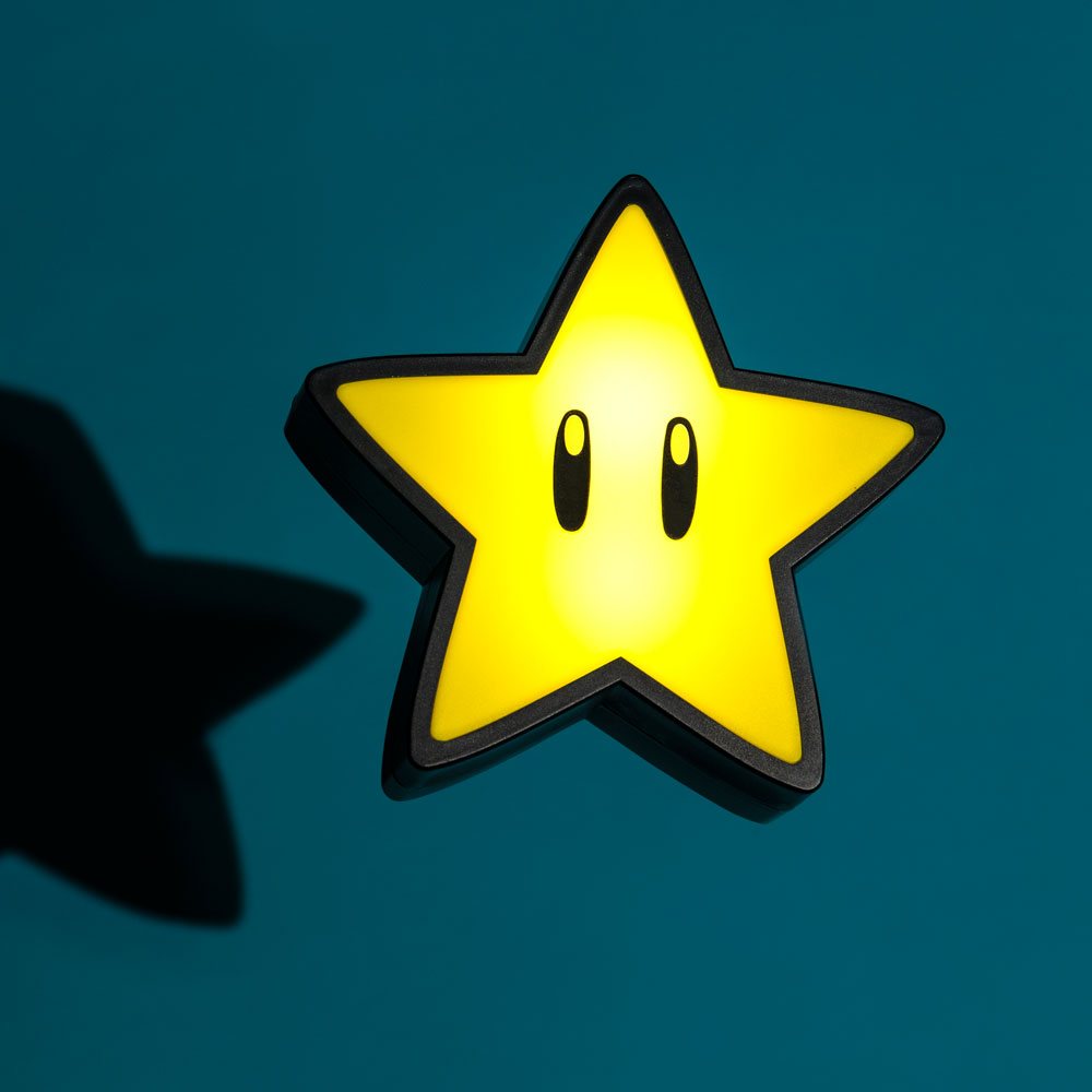 Lampada sonora Super Mario - Super Star 