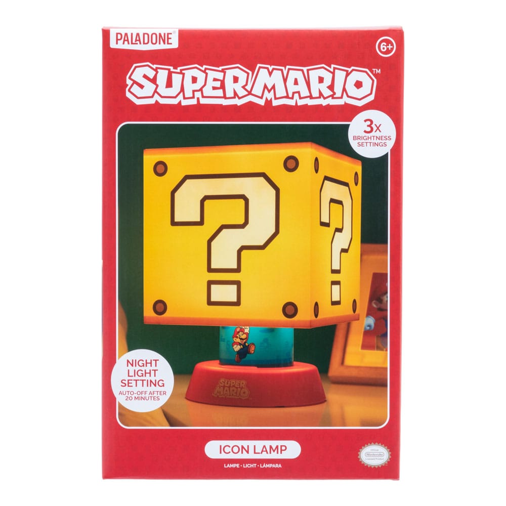 Nintendo Lamp - Super Mario Icon