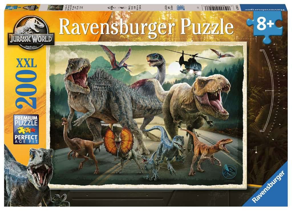puzzle jurassic world lunivers de jurassic world ravensburger