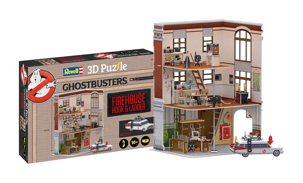 ゴーストバスターズ 3Dパズル - 消防署のはしご
