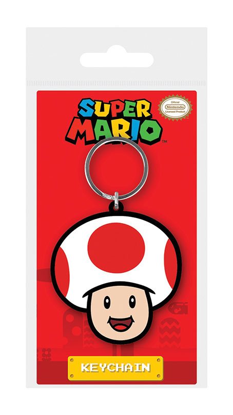 Porta-chaves do Toad do Super Mario 