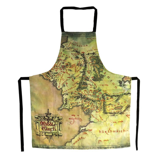 Lord of the Rings Apron - Middle Earth Map
