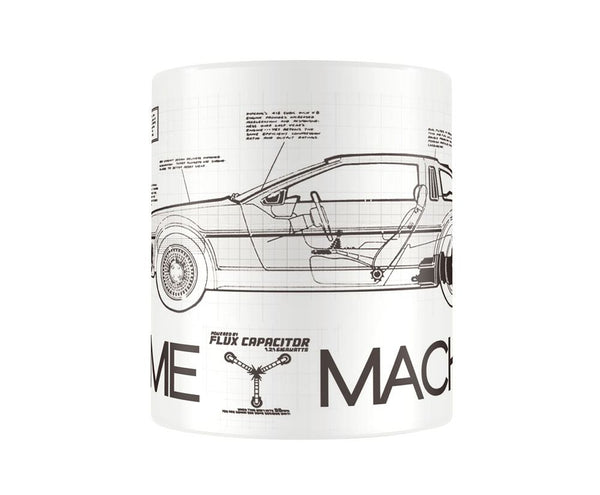 Mok uit Back to the Future - Tijdmachine