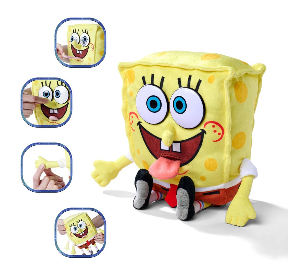 SpongeBob SquarePants pluche speelgoed met geluid - Bob