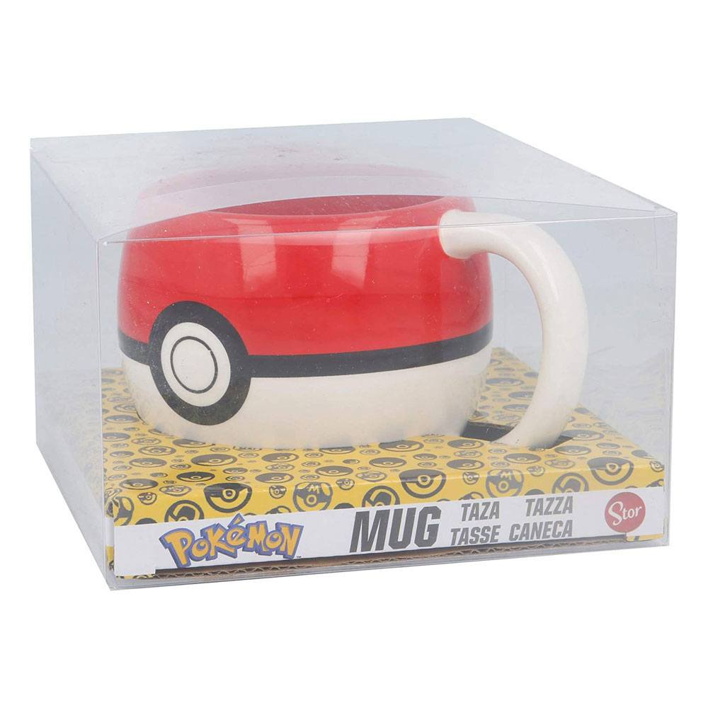 Mug 3D Pokémon Pokéball – 445 ml