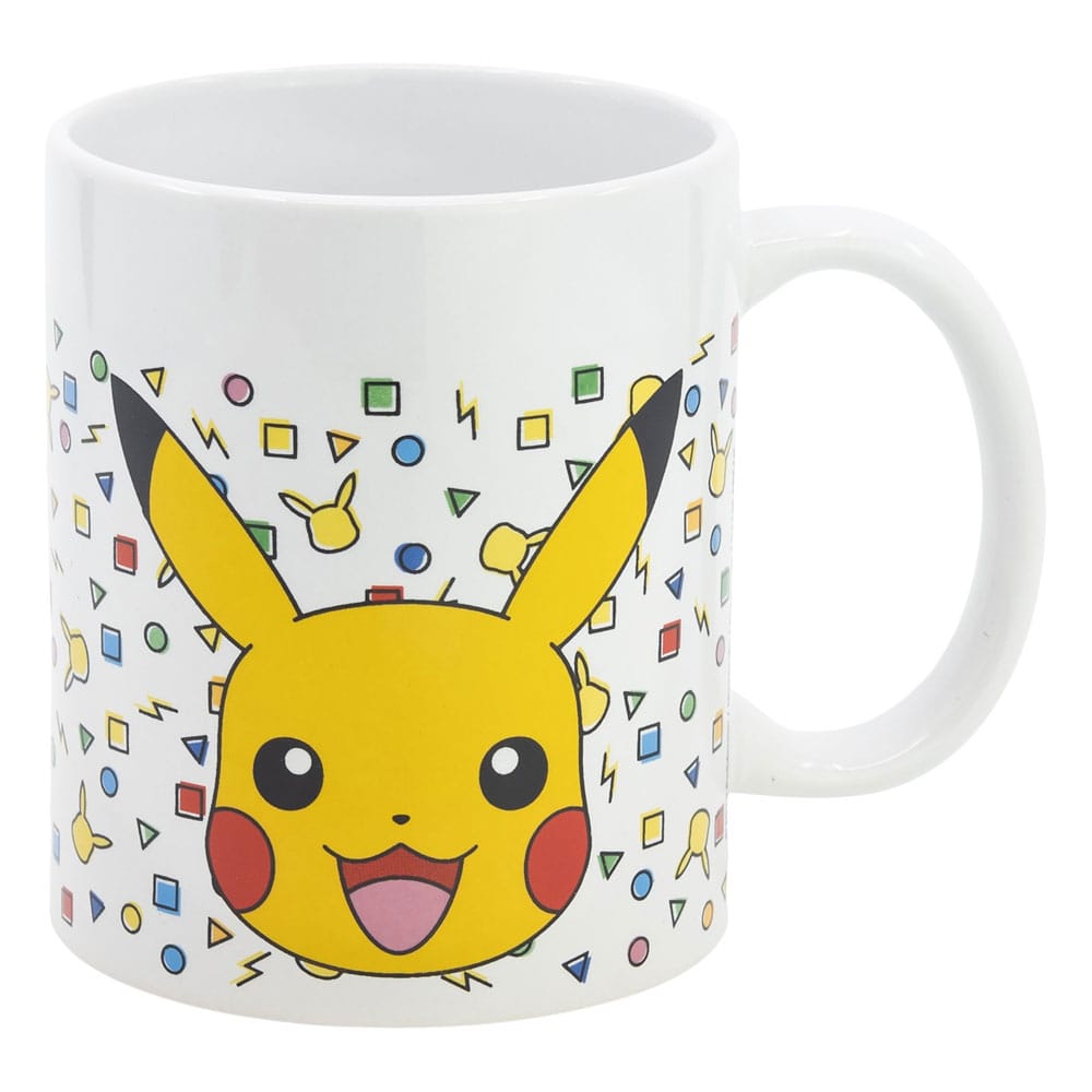 Taza de cerámica con confeti de Pokémon