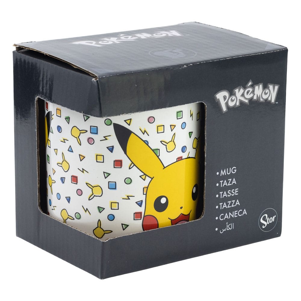 Taza de cerámica con confeti de Pokémon