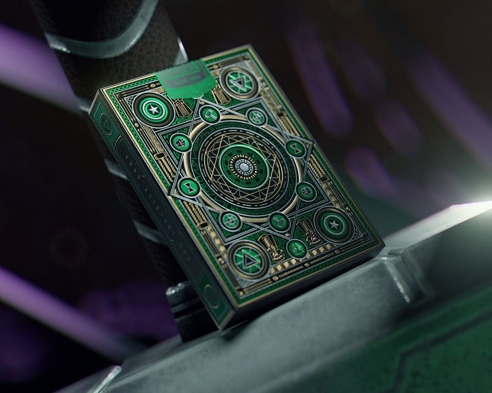 Cartes à Jouer Avengers - The Infinity Saga - Vert