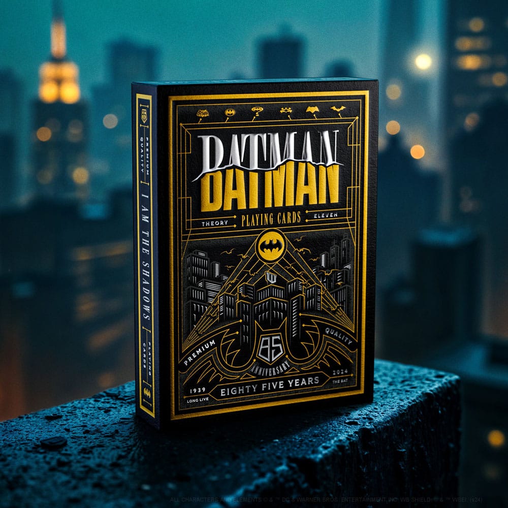 Jeu de Cartes Batman 85ème Anniversaire