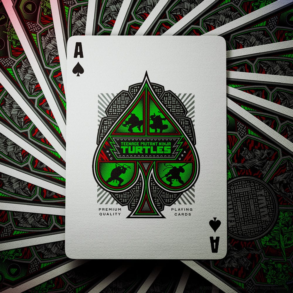 Ninja Turtles Playing Cards