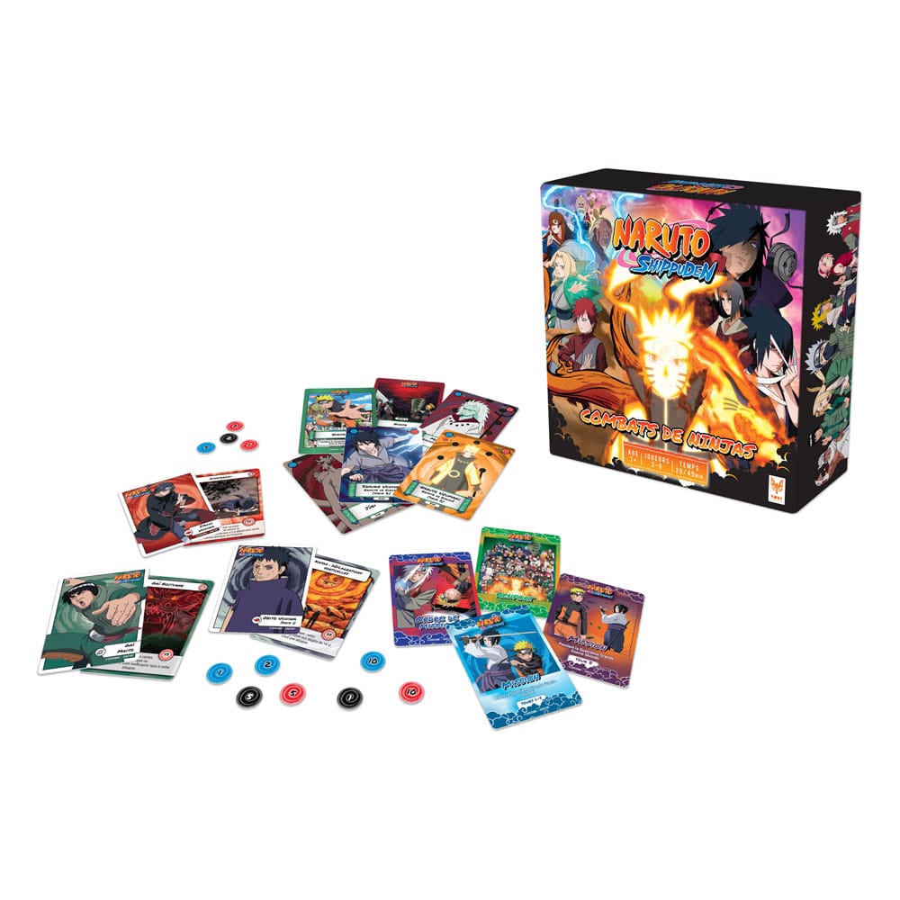 Juego de mesa Naruto - Batallas ninja 