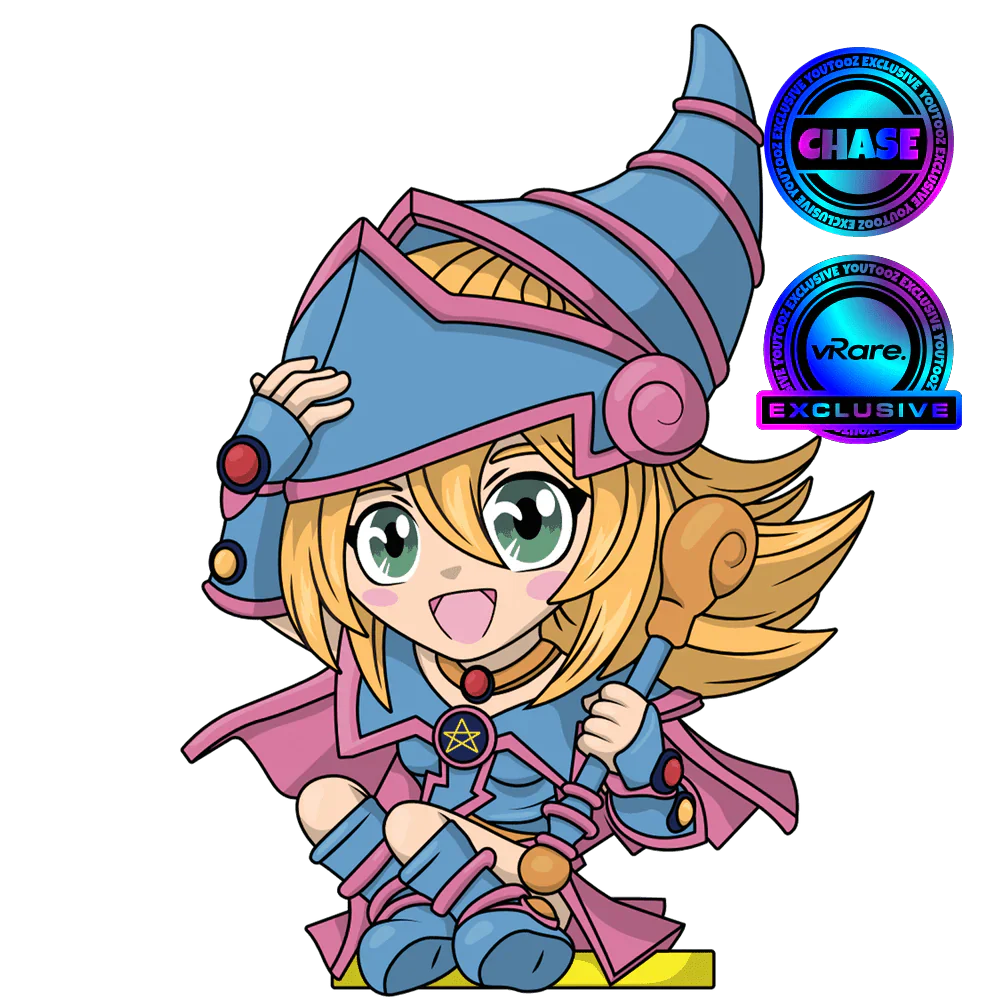 Yu-Gi-Oh! Vinyl figurine Magicienne des ténèbres Dark Magician Girl Youtooz Studio Dice SHUEISHA TV TOKYO KONAMI