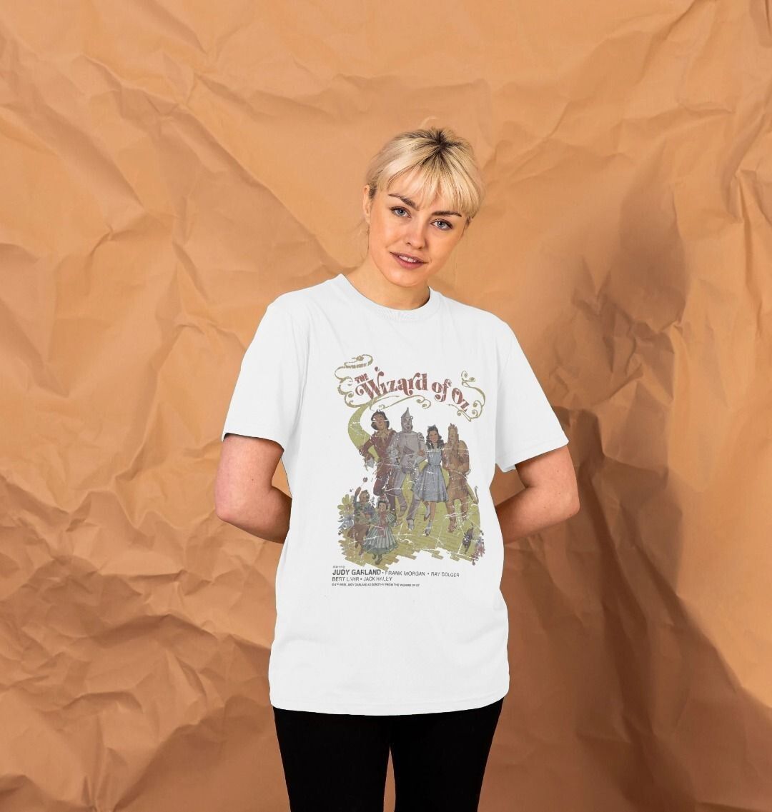 T-shirt adulte Le Magicien d'Oz groupe de personnages