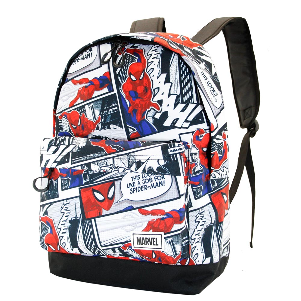 Marvel sac à dos Spider-Man Comics Karactermania SPIDERMAN MULTICOLORE SAC À DOS HS FAN SPIDERMAN STORIES