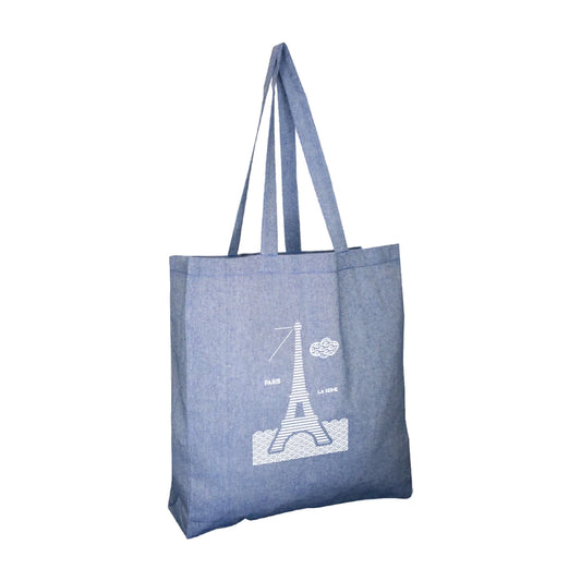 Tote Bag Bleu La Seine à Paris