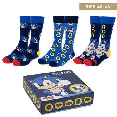 Pack 3 Pares de Calcetines Sonic 