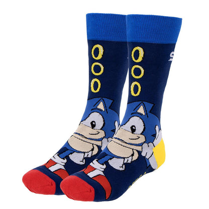 Pack 3 Pares de Calcetines Sonic 