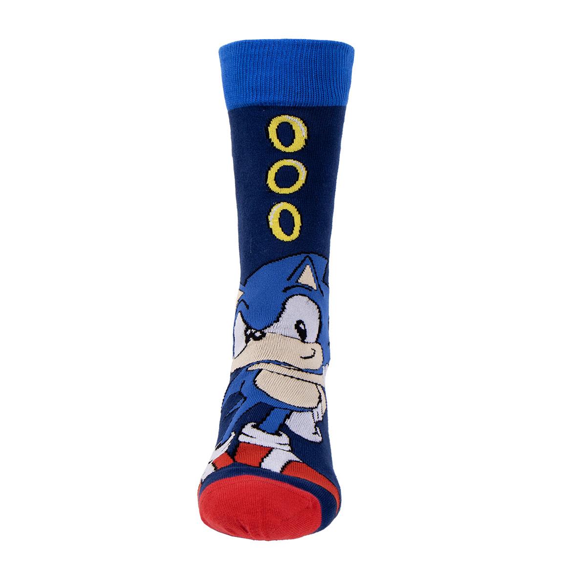 Pack 3 Paires de Chaussettes Sonic