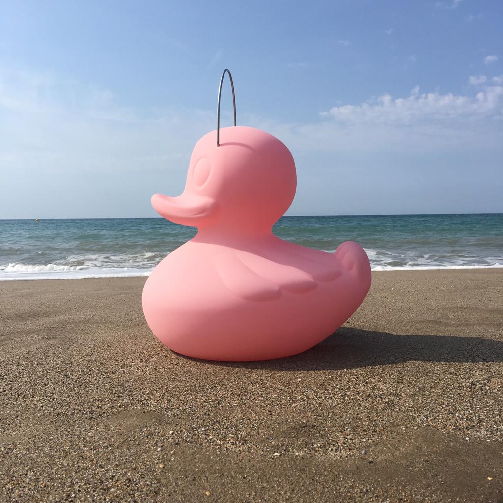 Lâmpada de pato "a lâmpada de pato" rosa