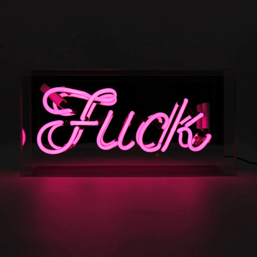 Insegna al Neon F*ck