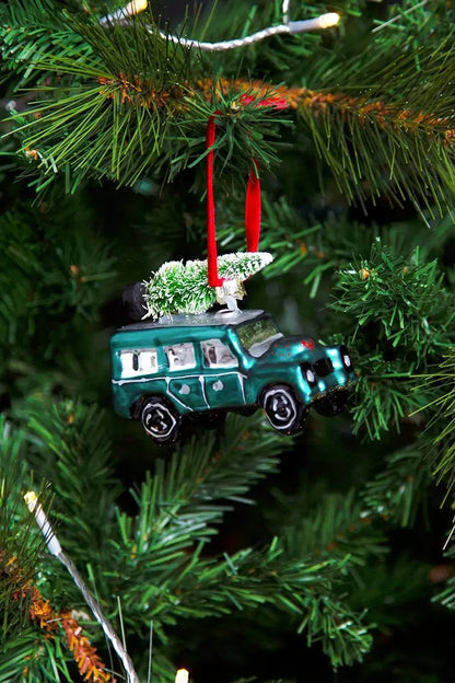 Bola Navidad 4x4 Verde