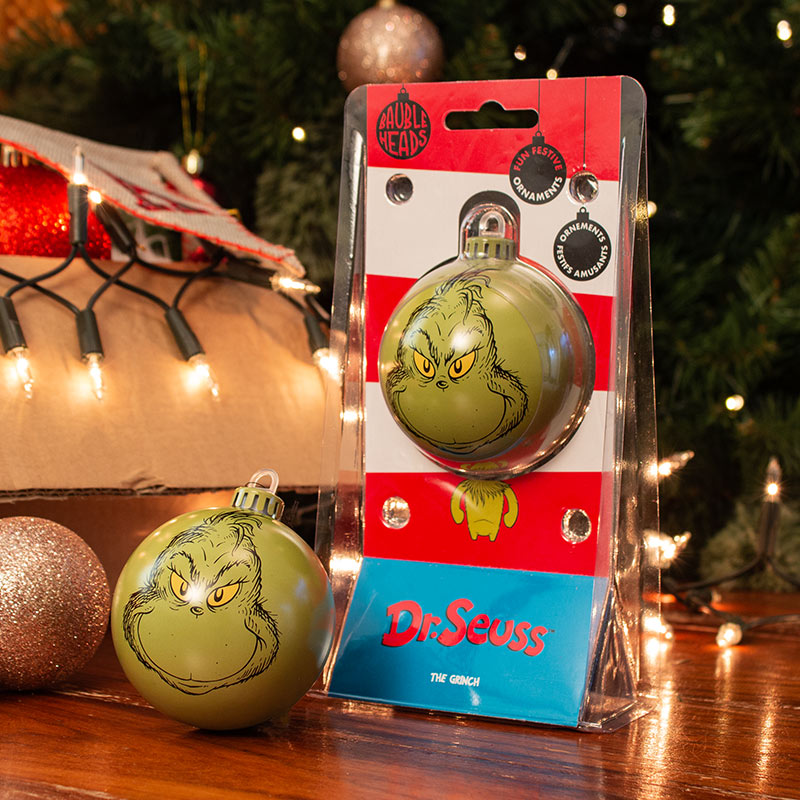 Boule de Noël le Grinch Bauble Heads Numskull Funko