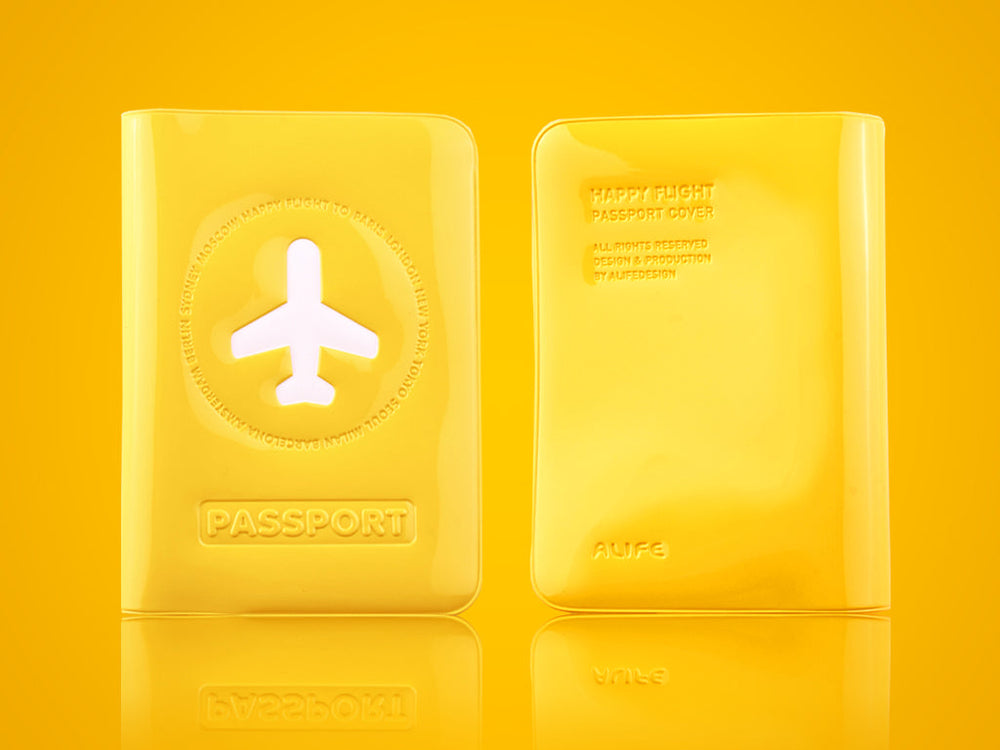 Protettore del passaporto Happy Flight 
