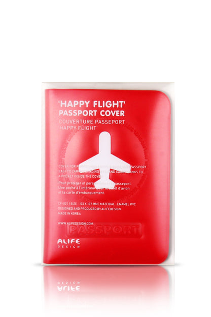 Proteger o passaporte feliz voo