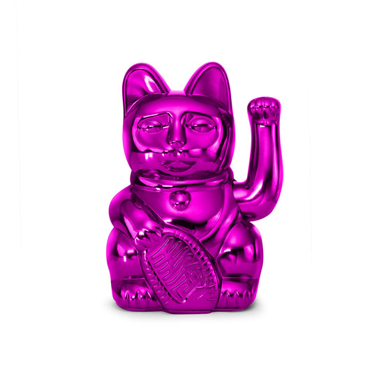 Shiny Pink Lucky Cat - Cosmic Edition