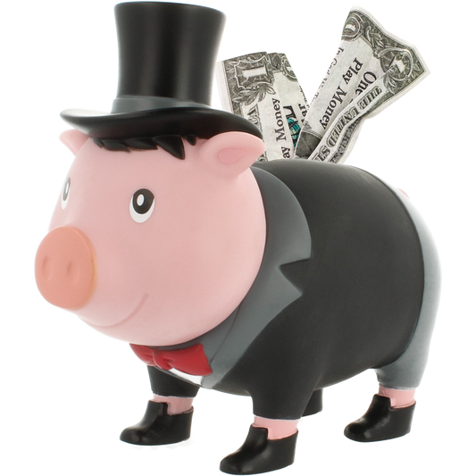 Pareja casada de cerdos