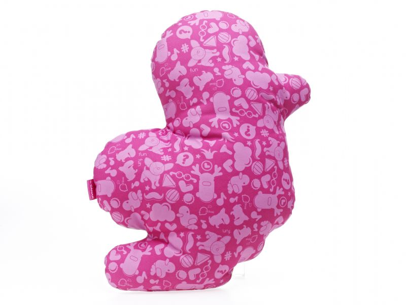 Coussin Canard Rose