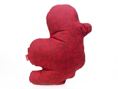 Coussin Canard Rouge