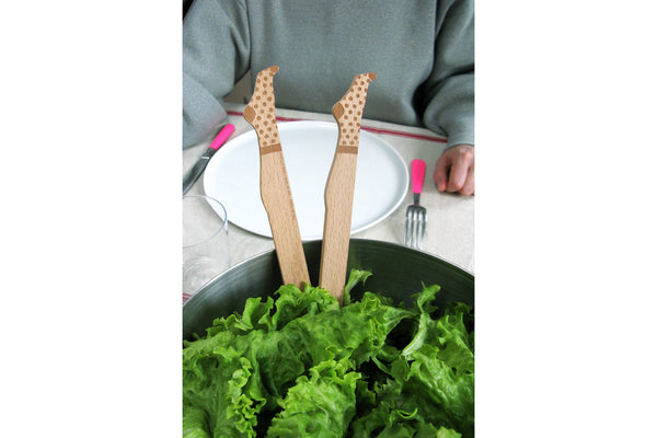 Saladebestek met stippen
