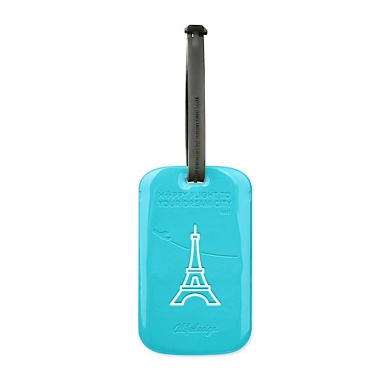 Etiqueta de bagagem de Paris