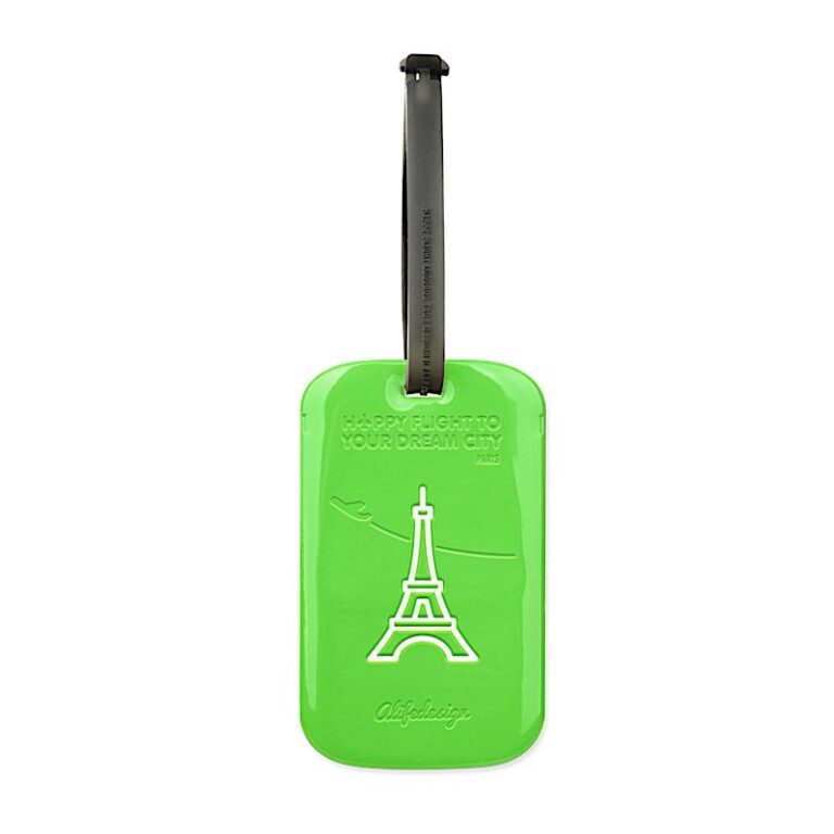 Etiqueta de bagagem de Paris