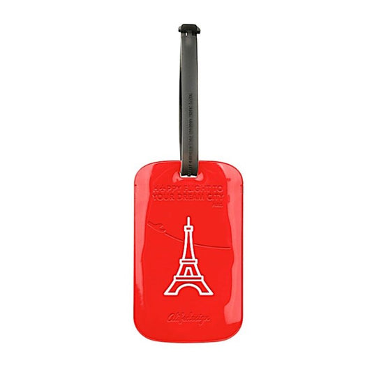 Sac Etiquette De Bagage Paris Cadeau Geek