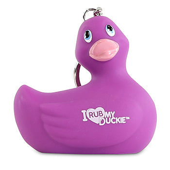 Porte-clés Canard Violet “I Rub My Duckie”