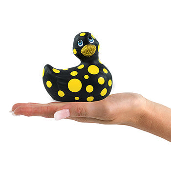 Canard Noir Happiness Big Teaze Toys | Canard vibrant I Rub My Duckie 2.0