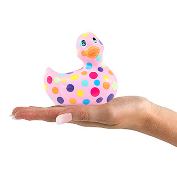 Canard Rose Happiness Big Teaze Toys | Canard vibrant I Rub My Duckie 2.0