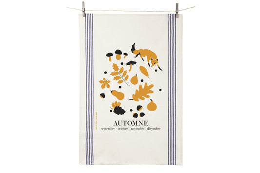 Four Season Tea Towel - Autumn