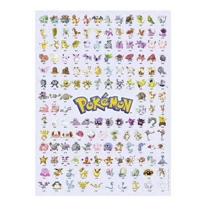 Rompecabezas Pokémon - Pokedex de primera generación 