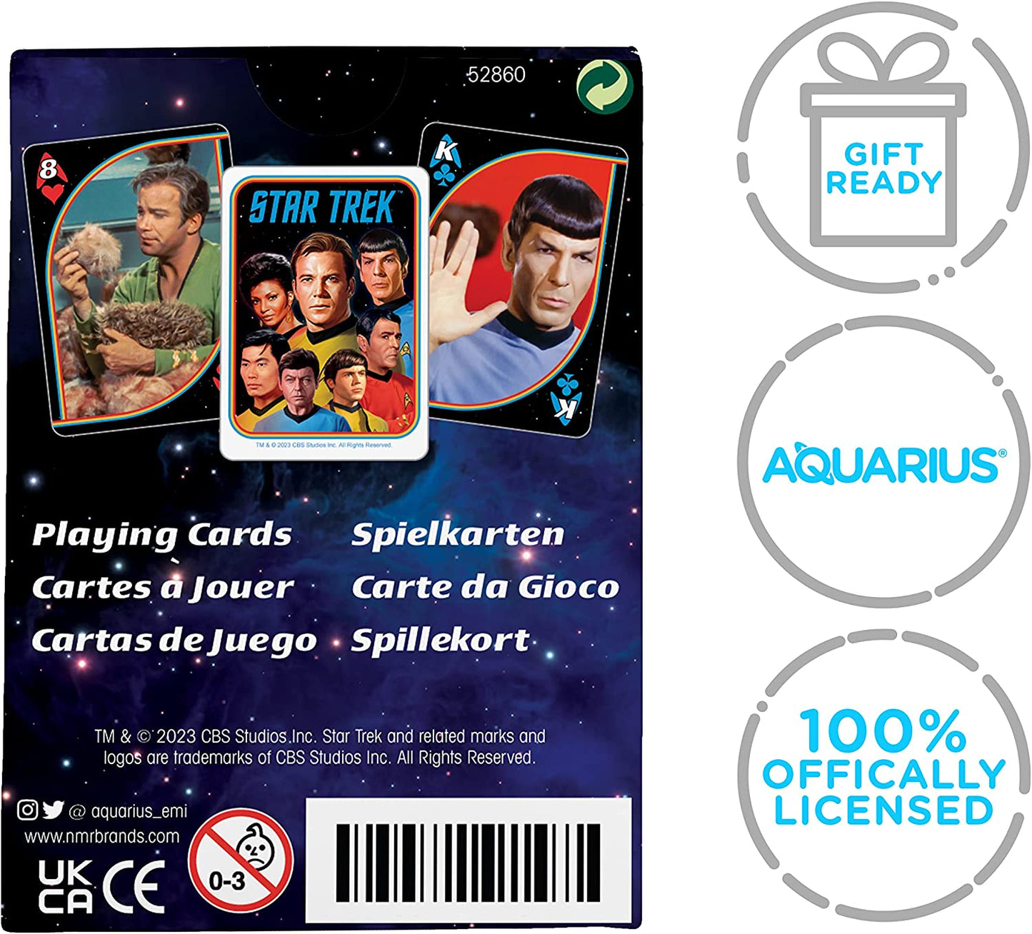 Juego de cartas Star Trek - Serie original