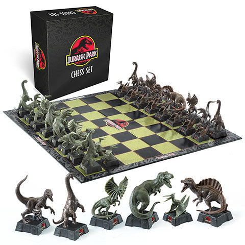 Tablero de ajedrez de Jurassic Park 