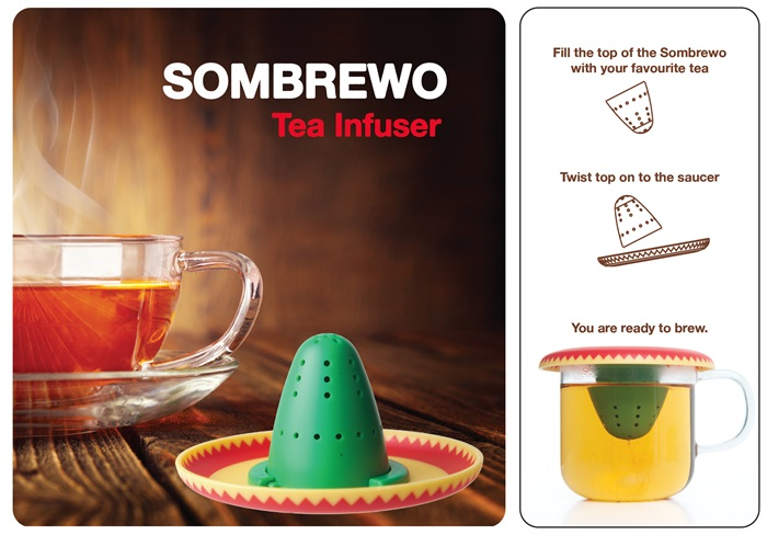 Sombrero tea infuser