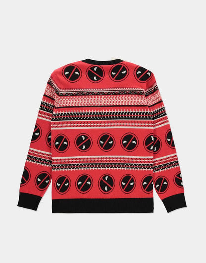 Pull de Noël Deadpool "Here Comes Deadpool"