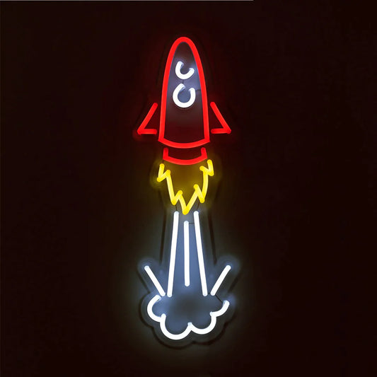 Néon Mural Rocket